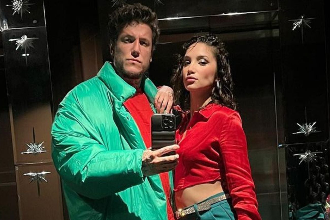 Alex Caniggia y Melody Luz en el departamento del Faena. Gentileza Instagram.