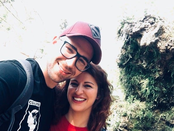 Ângela y su esposo Hugo. Foto: Instagram,