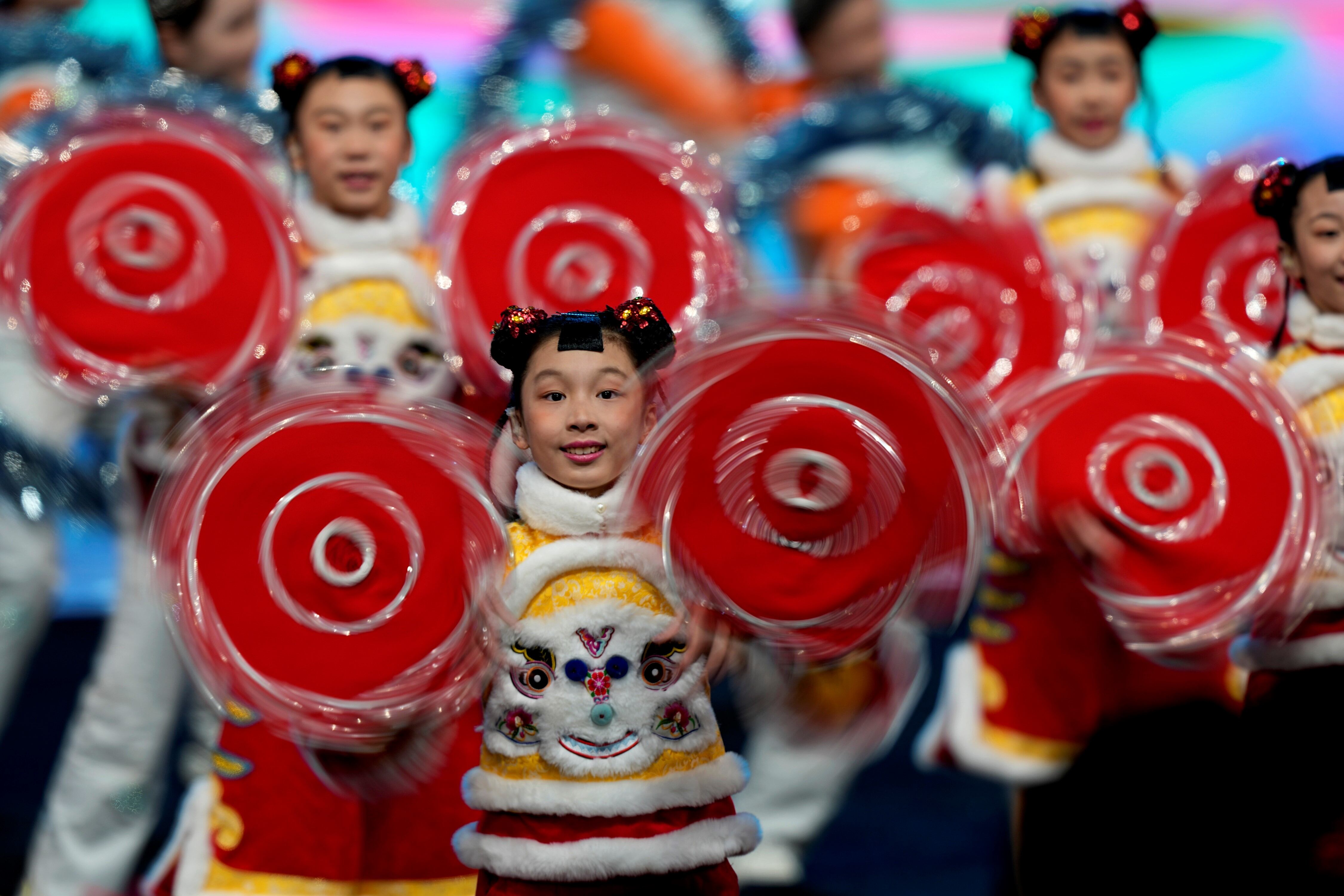 Ceremonia inaugural de Beijing 2022./AP