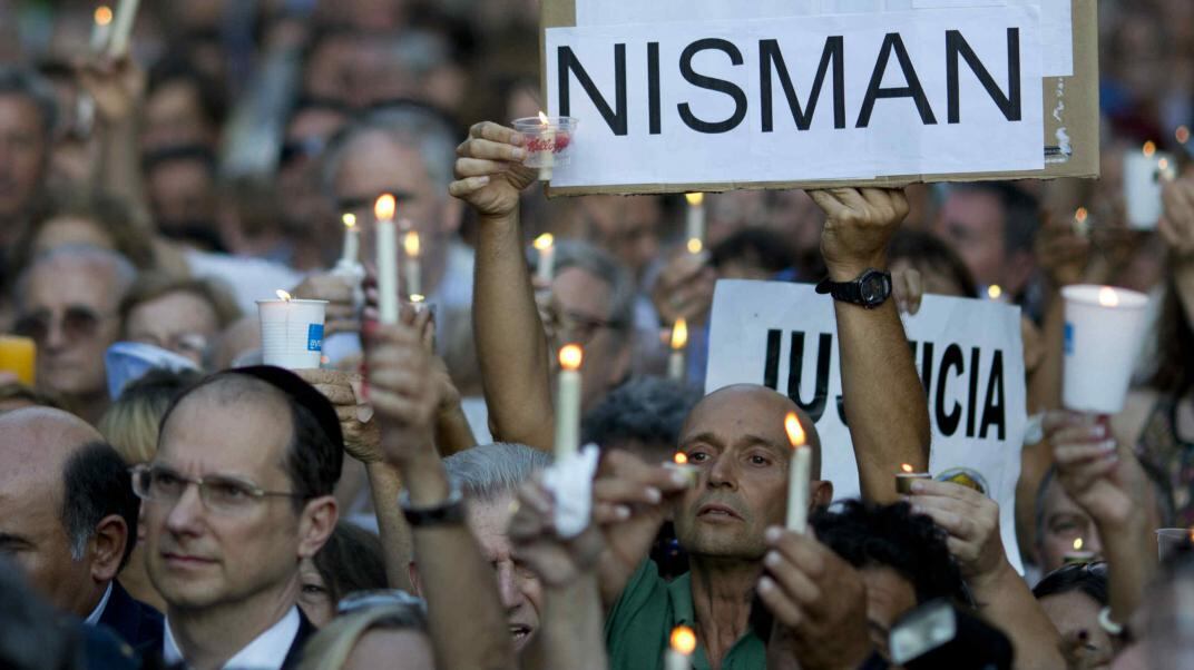 Marcha de justicia por Nisman (Archivo AP)