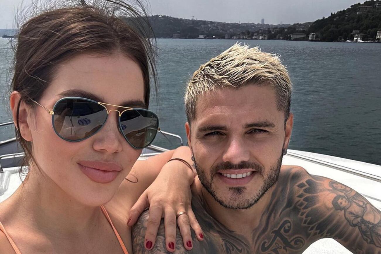 Wanda Nara disfruta de su matrimonio con Mauro Icardi. (Foto de Instagram)