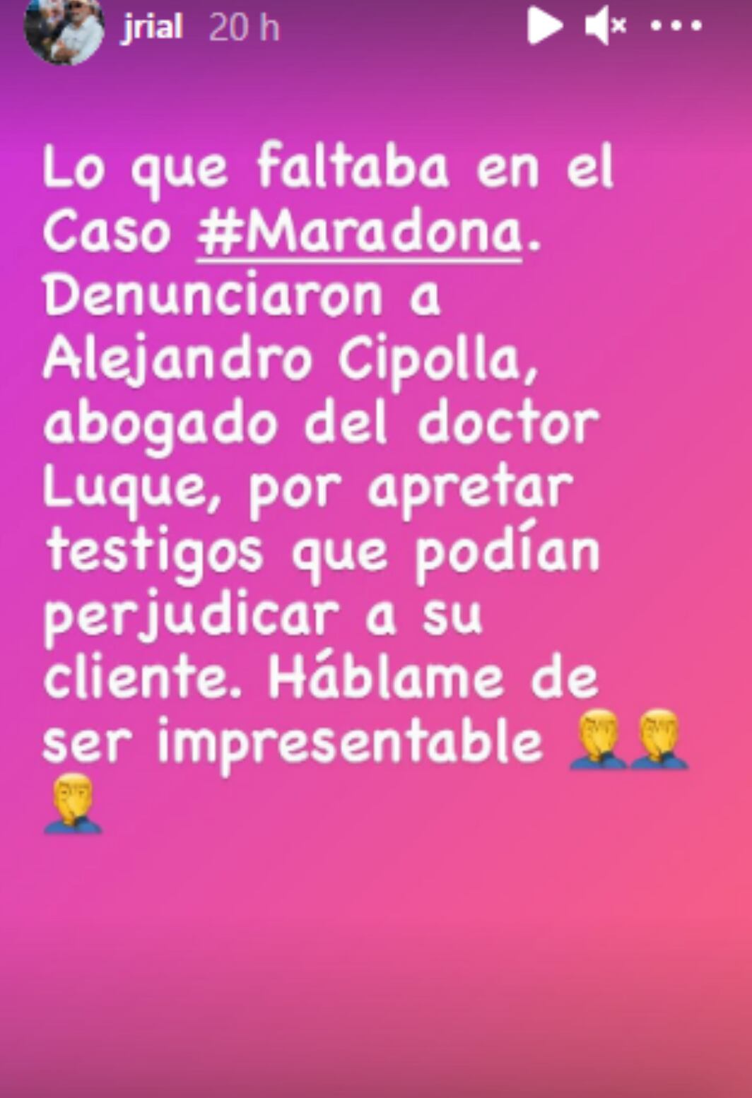 Jorge Rial podría desencadenar una nueva pelea.