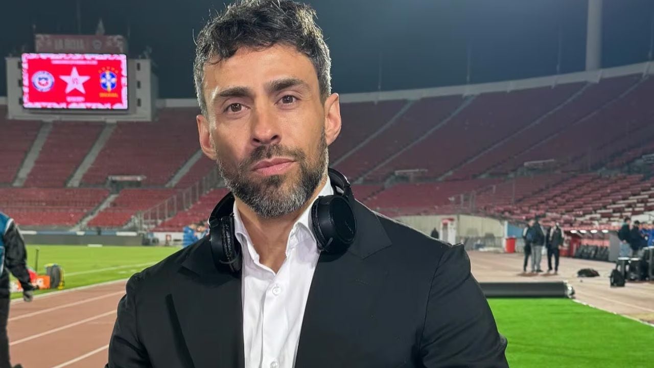 El ex futbolista y ahora comentarista deportivo, Jorge Valdivia / Foto @jorgitovaldivia