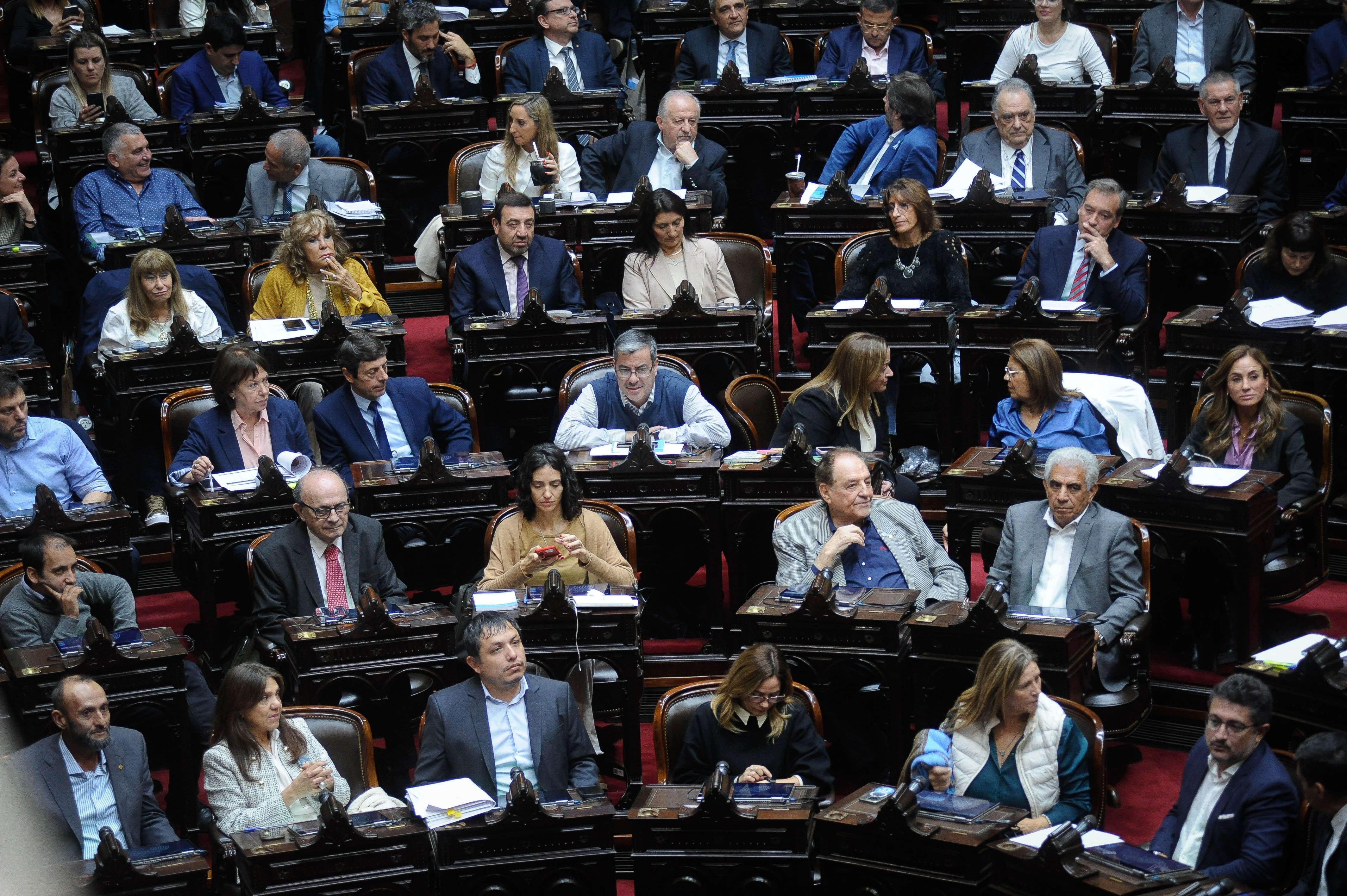 Sin quórum en la Cámara de Diputados. Foto Federico Lopez Claro