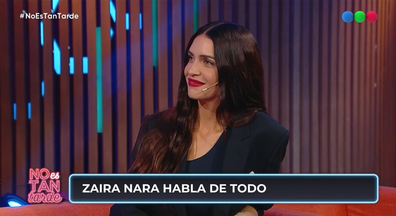 Zaira Nara habló de todo en "No es tan tarde".