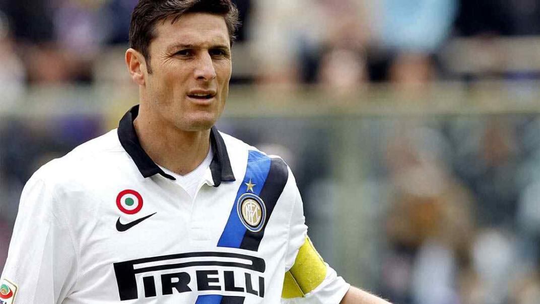 Javier Zanetti, un mito en el Inter de Milán (Foto: AP).