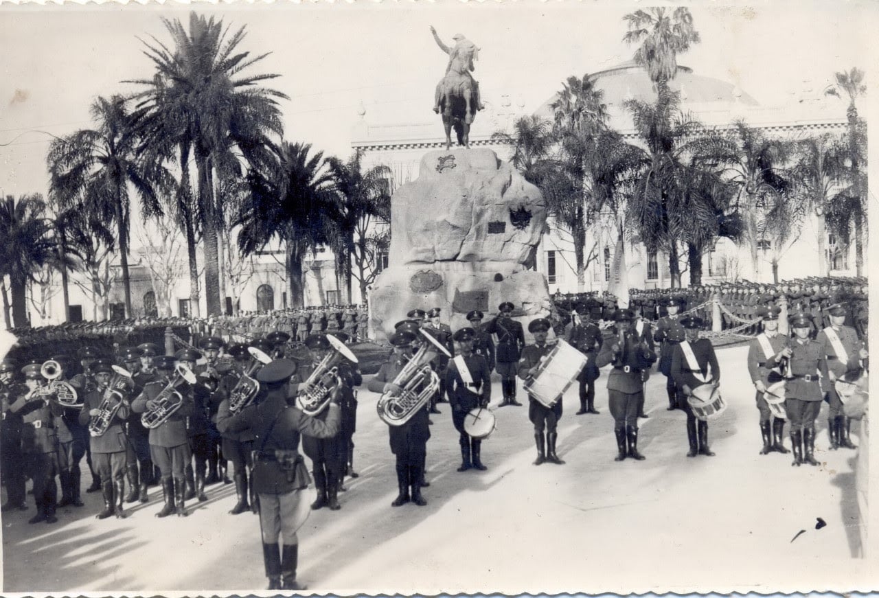 La histórica Plaza San Martín de Ciudad de Mendoza (Gentileza: Municipalidad de Mendoza)