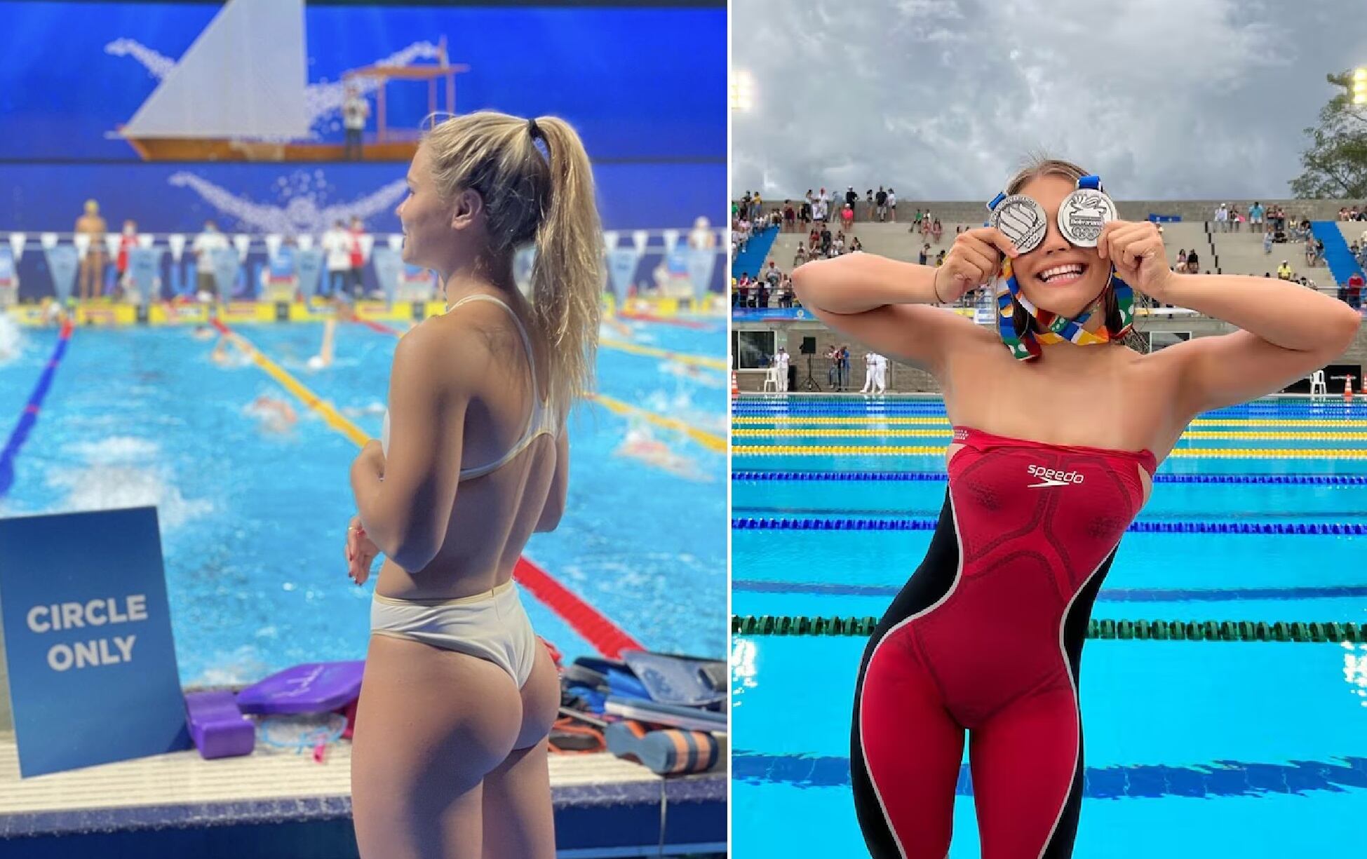 Luana Alonso, la atleta e influencer paraguaya expulsada de la Villa Olímpica de París 2024 (Web)