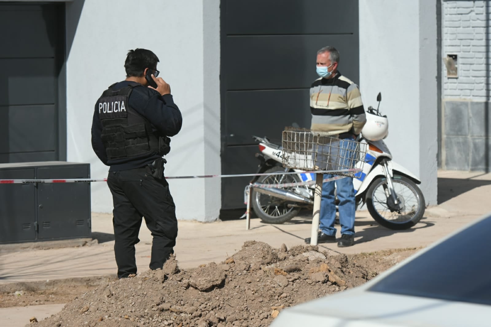 Ahora se investigará la causa de la muerte de Clemente Abraham Montaña, fallecido tras un robo. Ignacio Blanco - Los Andes.