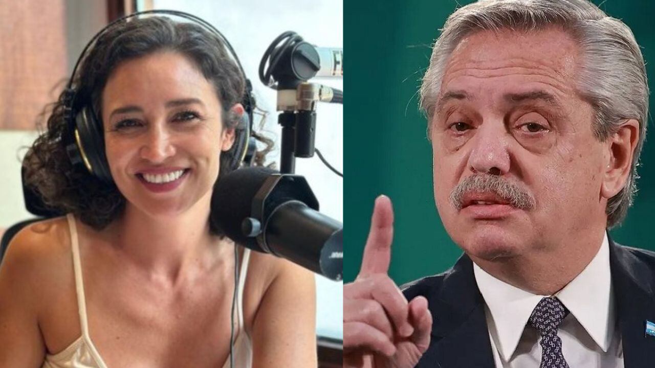 Julia Mengolini habló sobre Alberto Fernández