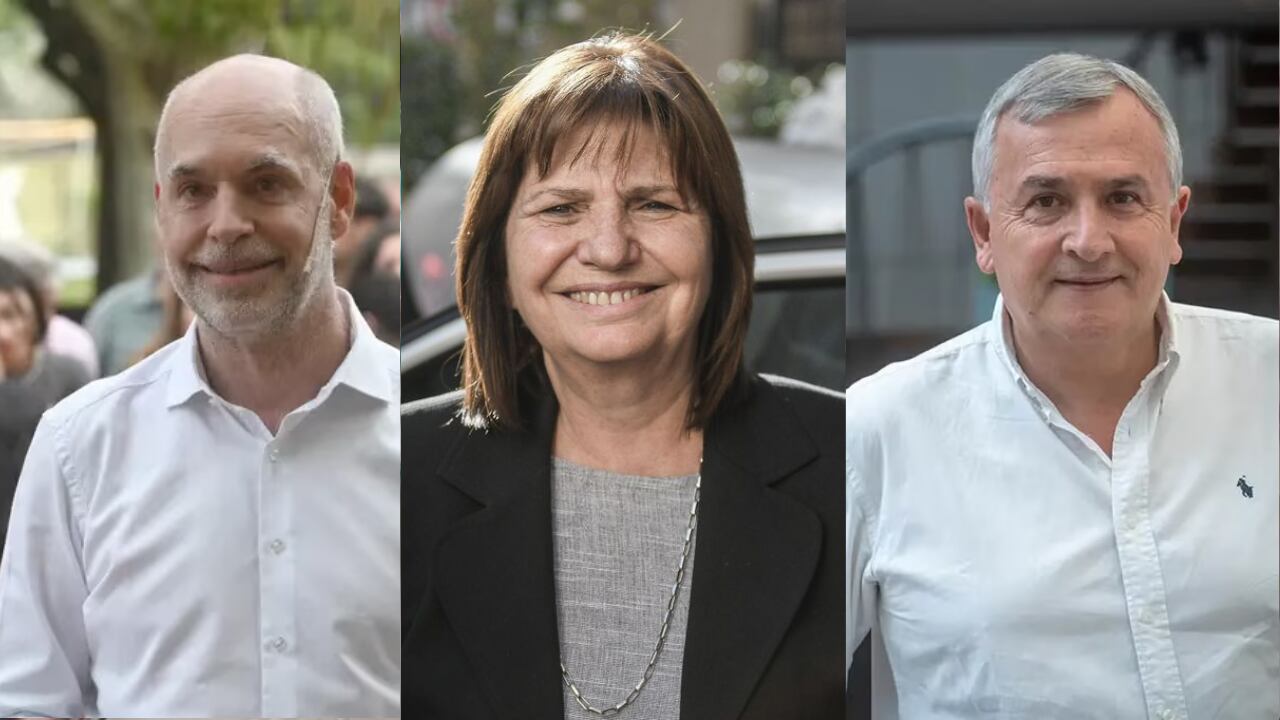 Rodríguez Larreta, Bullrich y Morales, los precandidatos denunciados por Sala. - Foto Archivo