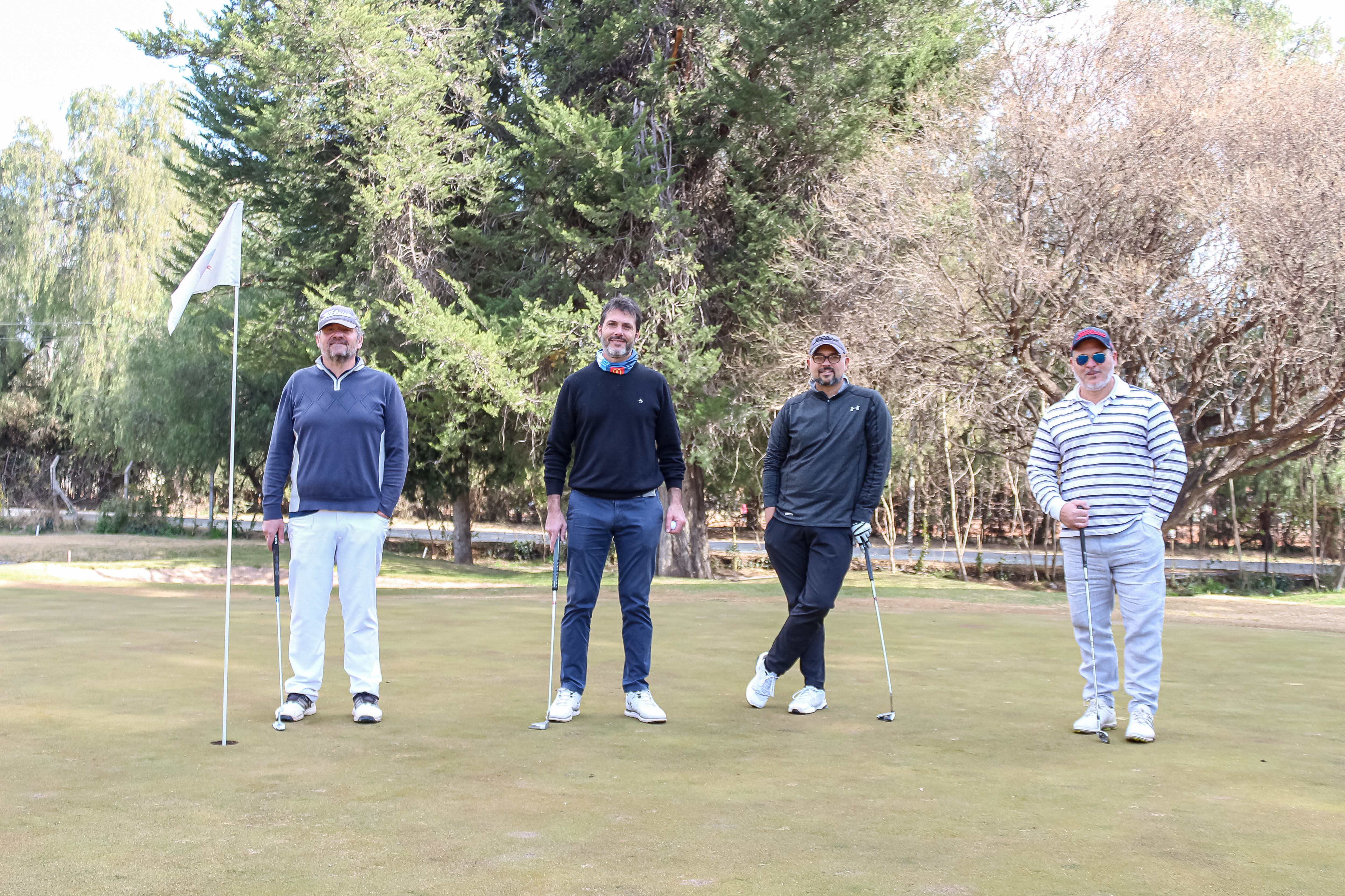 Pedro Marticorena, Luis Rovello, Agustín Marolla y Humberto Sorrentino.