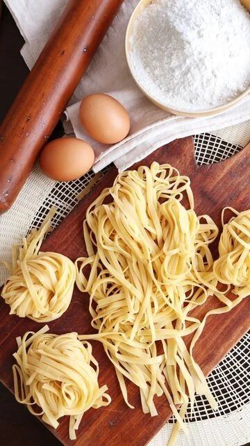 La conductora mostró como cocinó las pastas caseras para el Día del Padre.