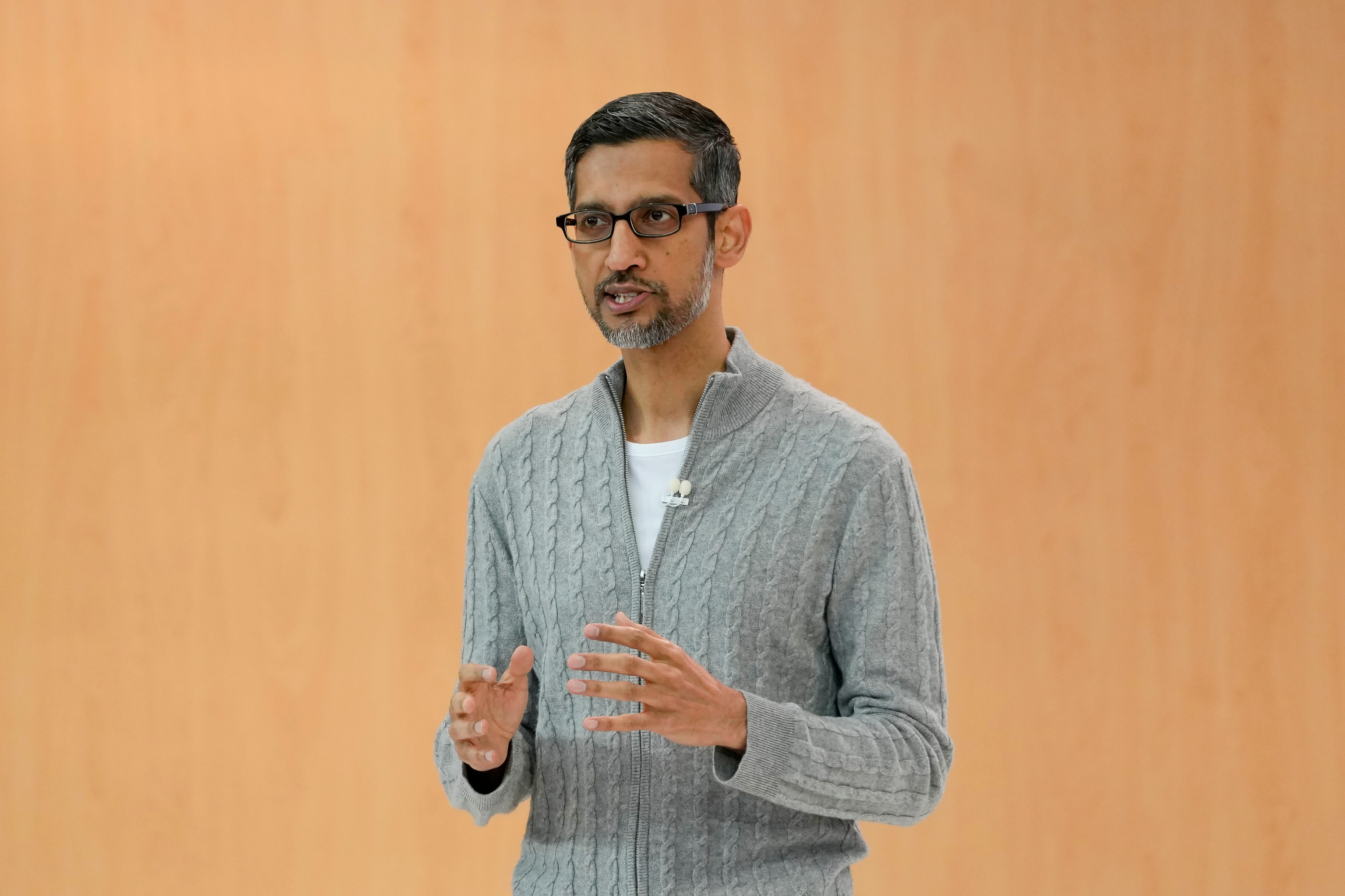 Archivo - Sundar Pichai. (AP Foto/Jeff Chiu, Archivo)