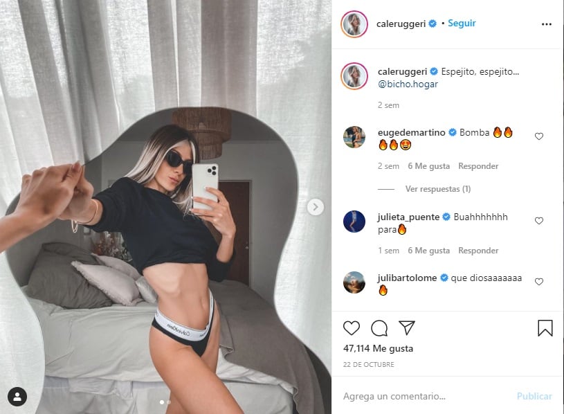 Cande Ruggieri  en redes