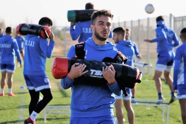 El arma goleadora del Tomba, Martín Ojeda podría dejar el club.