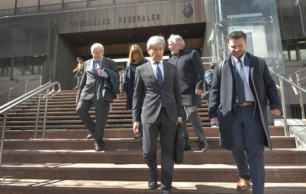 Otra jornada del juicio contra el suspendido magistrado Walter Bento en los Tribunales Federales de Mendoza 

Foto: Orlando Pelichotti
