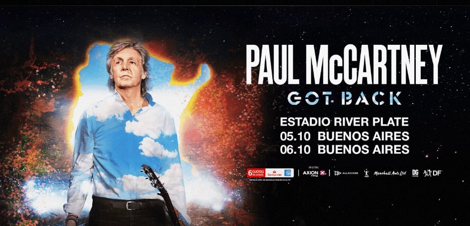 Got Back Tour - Paul McCartney en River