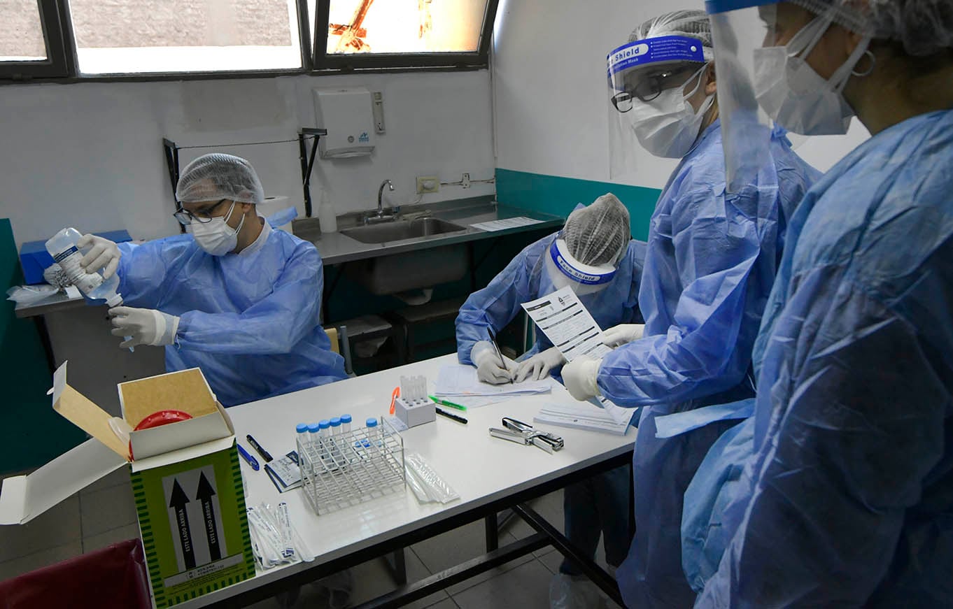 Primer Centro de Testeo Fijo de Covid 19, en el CIC 1 de Ciudad. 