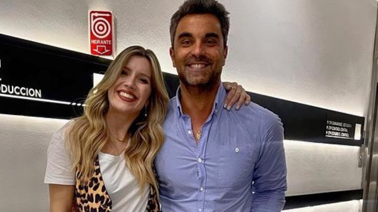 Laurita Fernández y Claudio Brusca, su novio productor