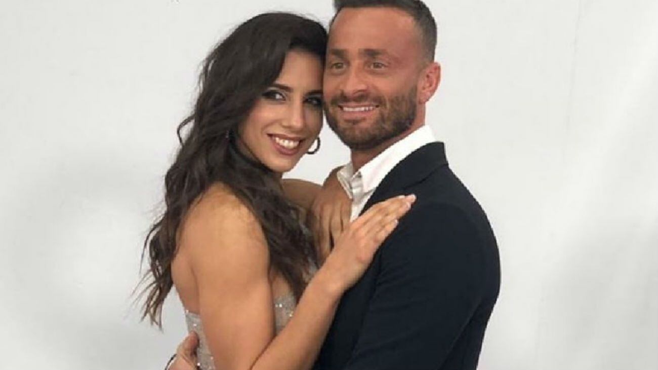 Cinthia Fernández y Martín Baclini