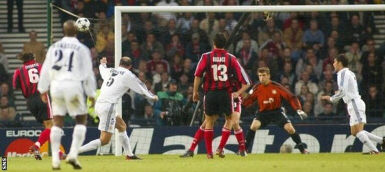 La volea de Zidane que le dio la Champions al Real Madrid en el 2002