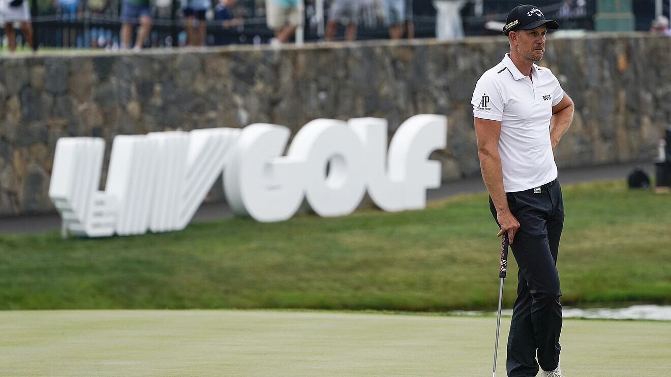 Henrik Stenson, golfista destituido como capitán del equipo europeo para la Copa Ryder cuando se dio a conocer que jugaría en la LIV Golf