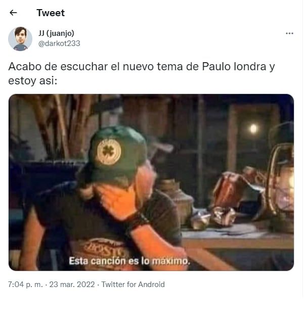 Memes de Paulo Londra en Twitter.