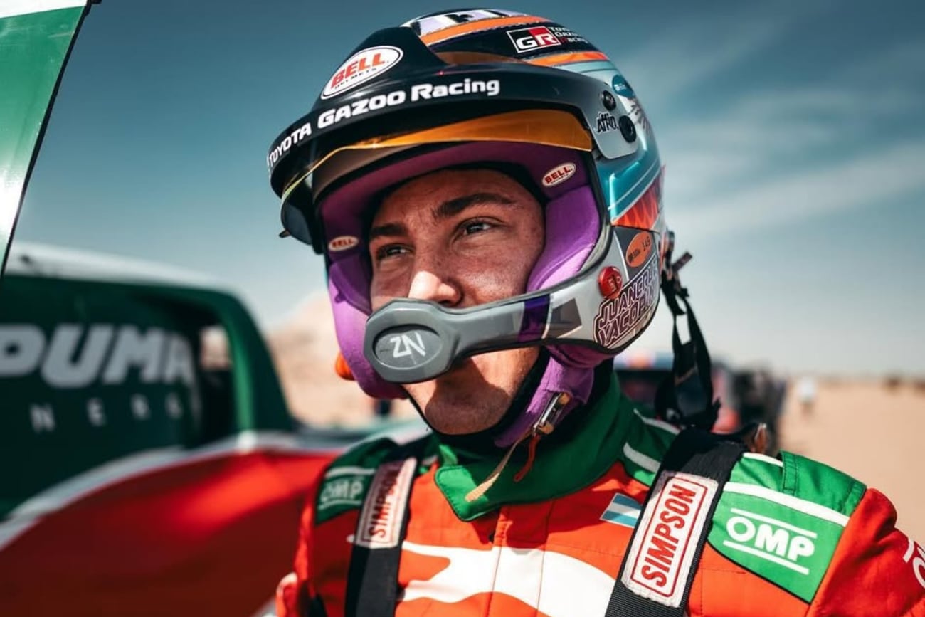 Juan Cruz Yacopini en el Dakar