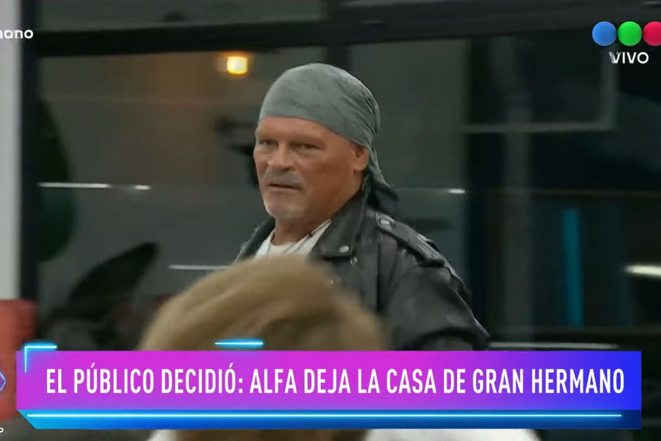 "Gran Hermano": Alfa quedó eliminado, pero no pudo llegar al estudio por una manifestación (Captura de pantalla)