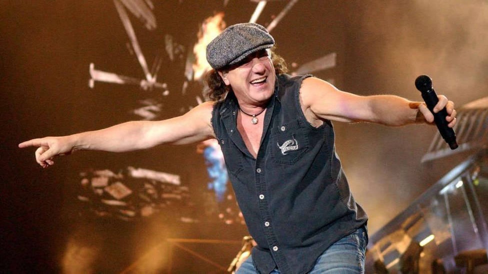 Brian Johnson, vocalista de AC/DC.