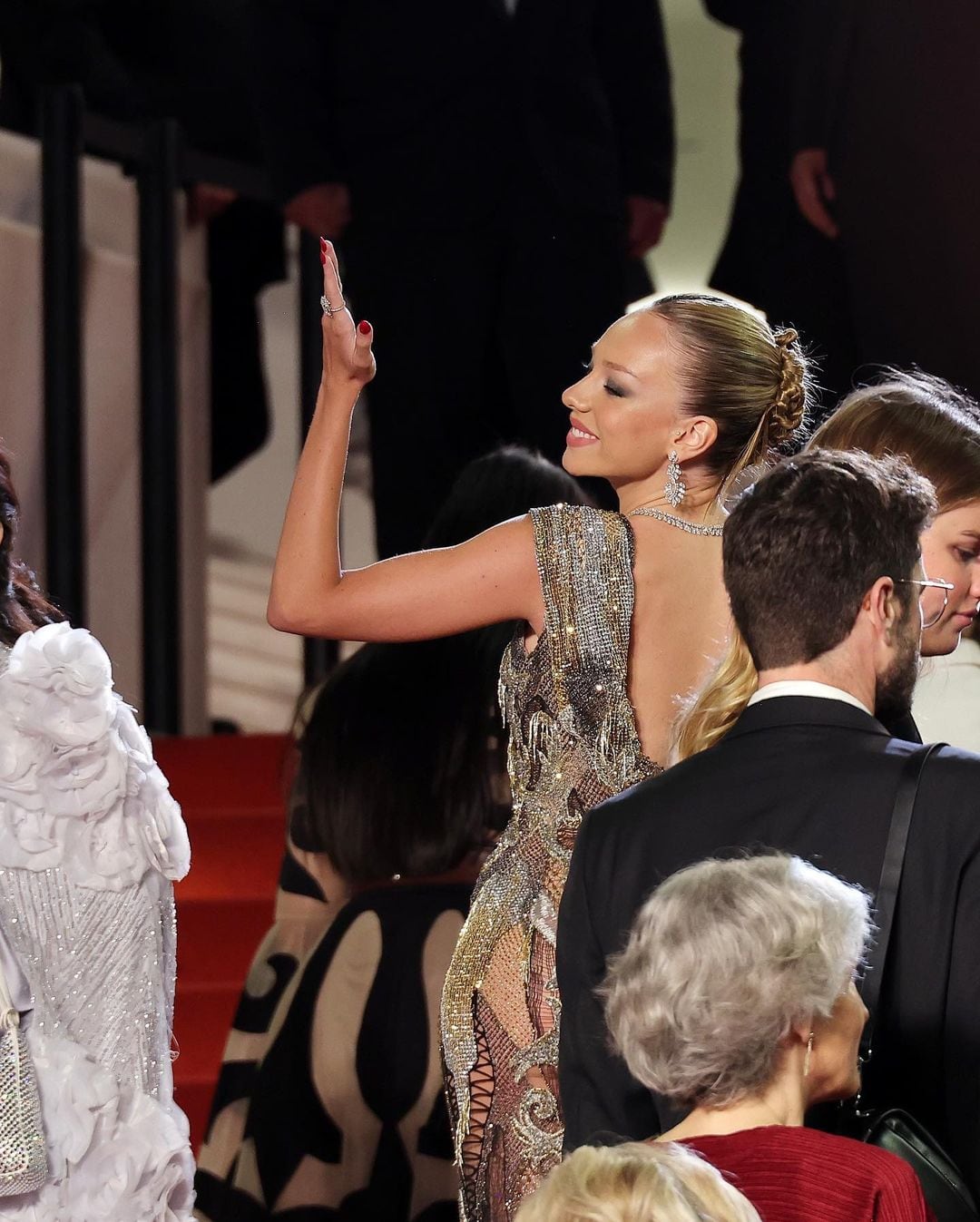 Ester Expósito en el Festival de Cannes.