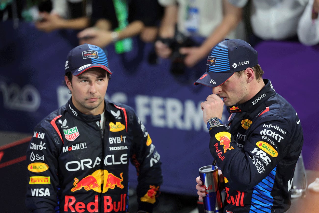 Checo Pérez podría ser cortado por Red Bull, y su salida sería anunciada en el GP de México de este fin de semana. /Foto: AP