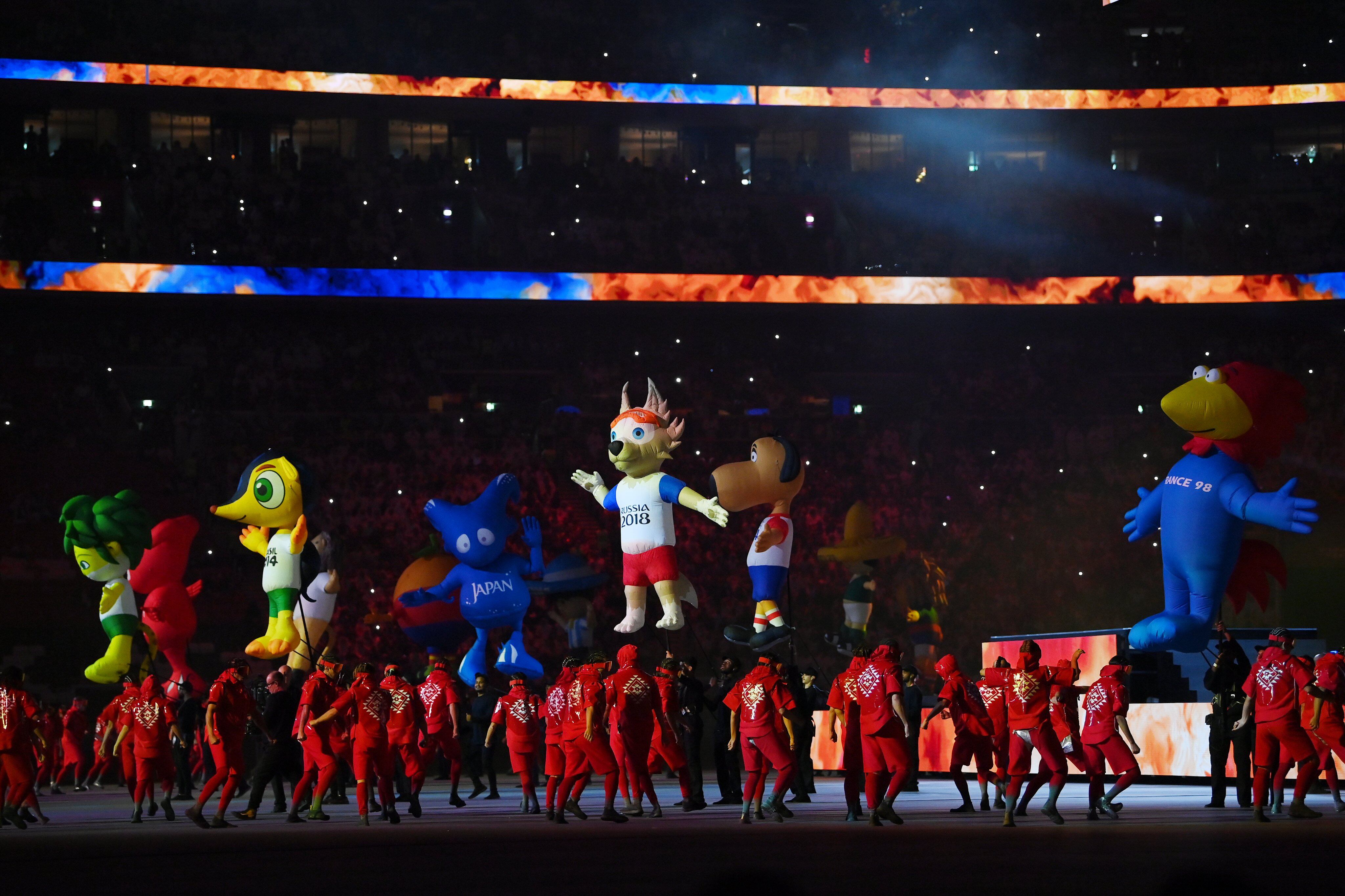 La ceremonia inaugural del Mundial de Qatar 2022, una gran fiesta del fútbol. (Prensa Fifa).