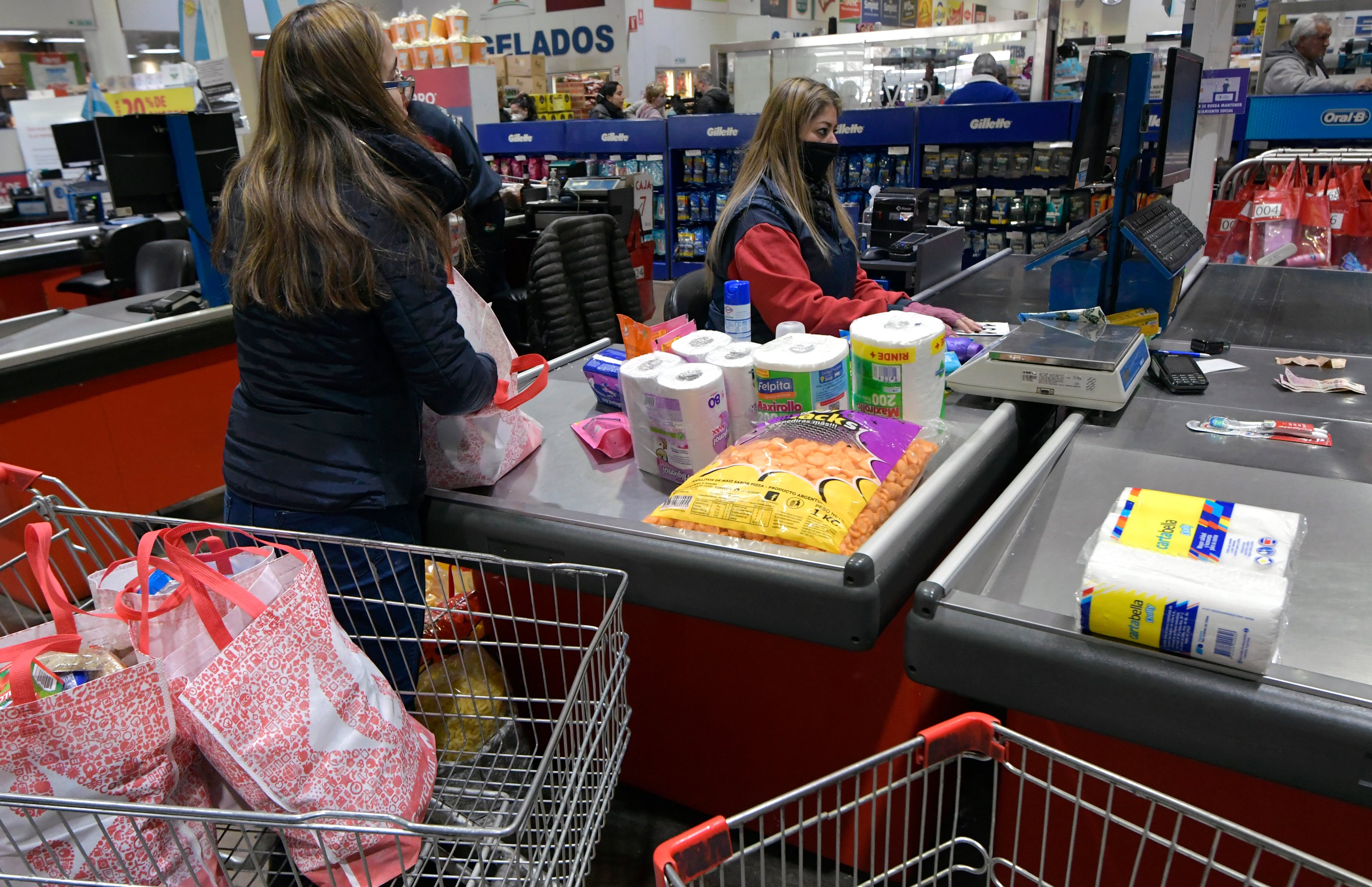 Supermercados y mayoristas. Foto archivo: Orlando Pelichotti / Los Andes