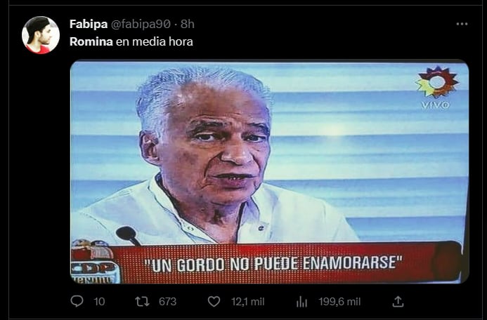 Los memes tras los dichos de Romina