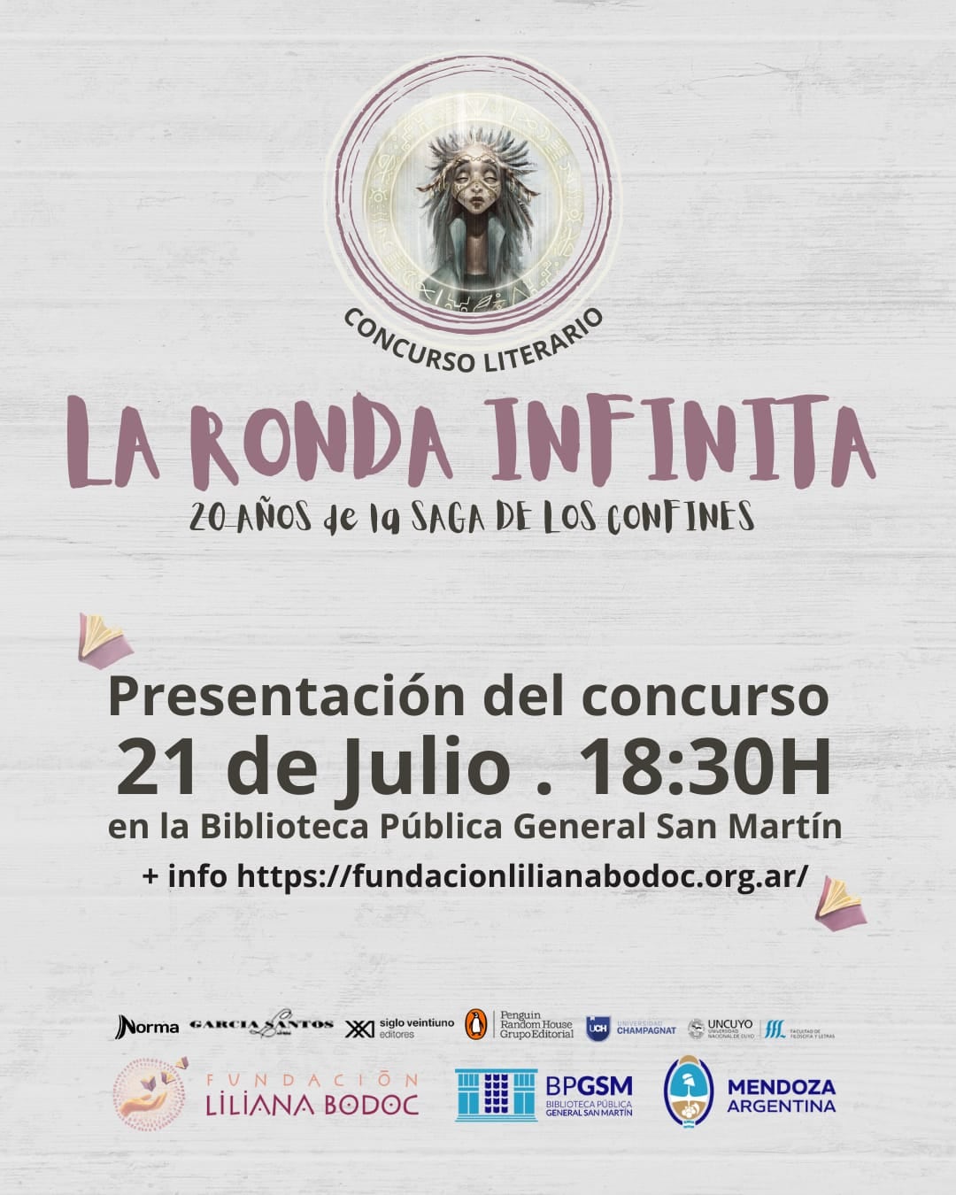 El concurso literario abrirá su primer convocatoria en la Biblioteca General San Martín.