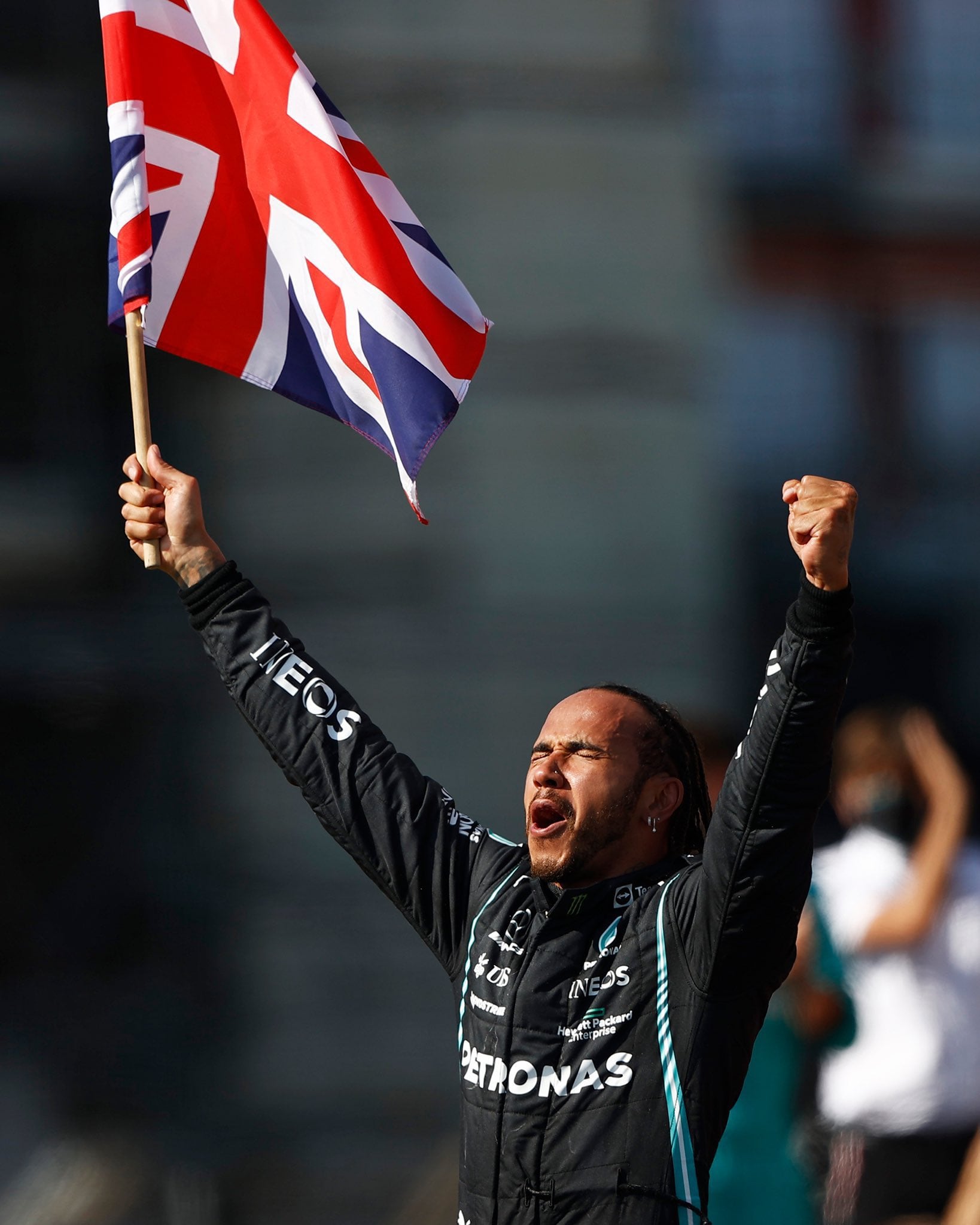 Lewis Hamilton campeón del GP de Silverstone