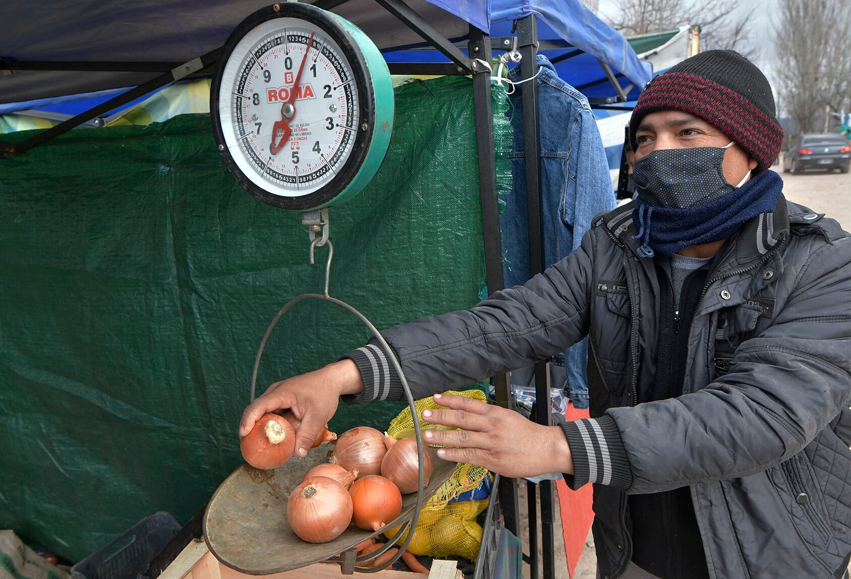 Feria Social de Ugarteche. Foto: Orlando Pelichotti / Los Andes