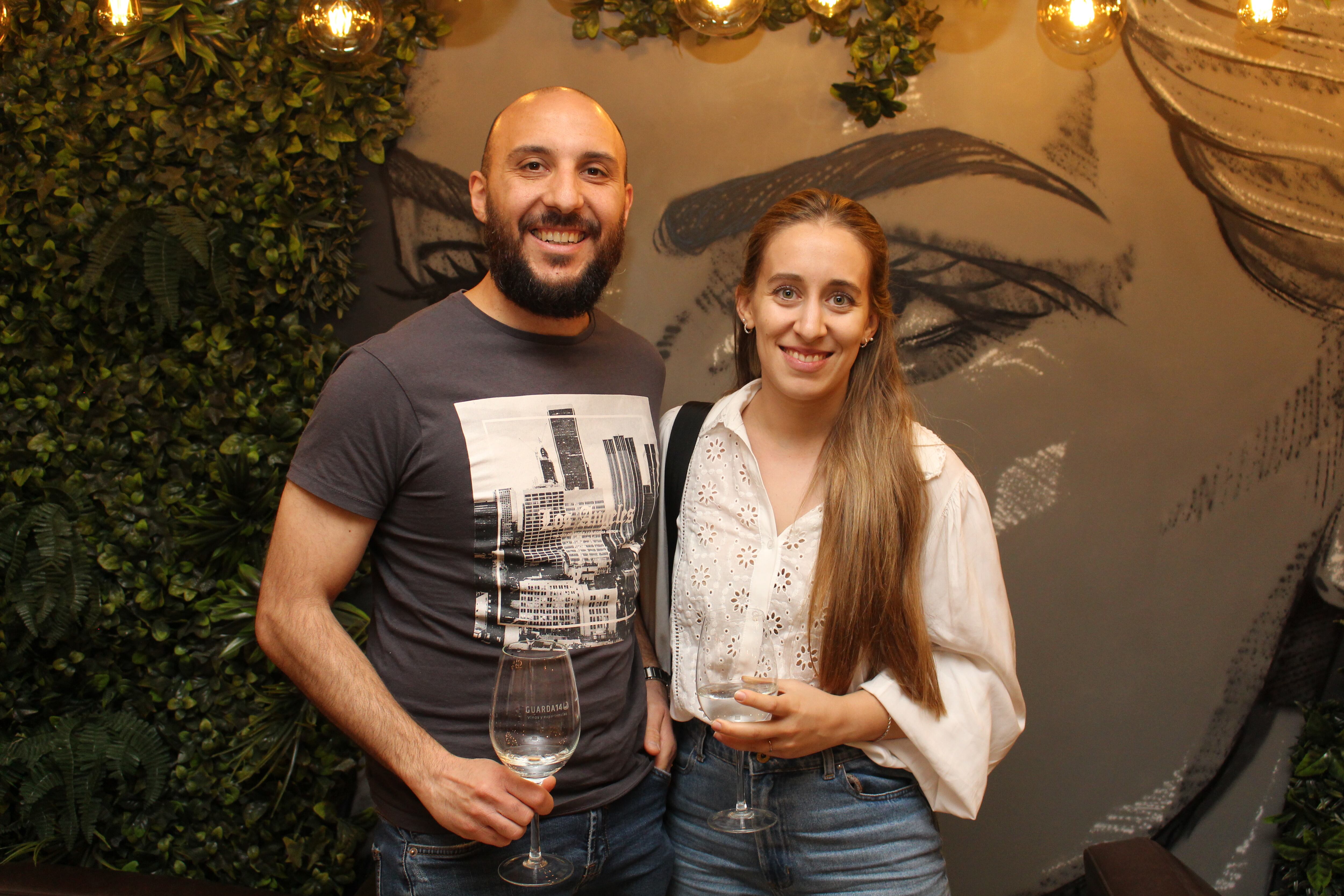 Guillermo Puntons y Belén González.