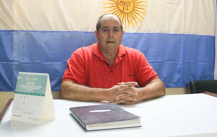 Alberto Pérez Gasul, presidente de la Liga Sanrafaelina.