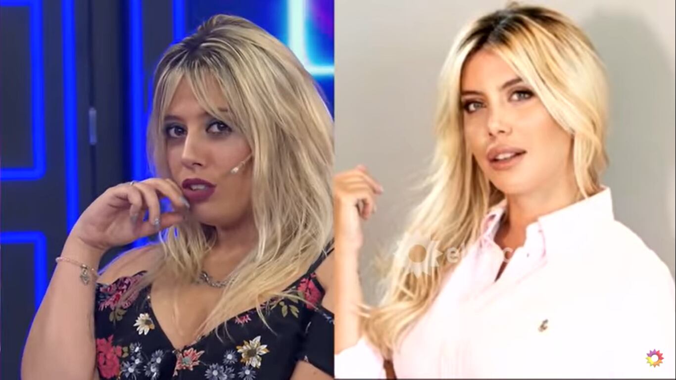 La doble de Wanda Nara estuvo en los parecidos de Bienvenidos a bordo.