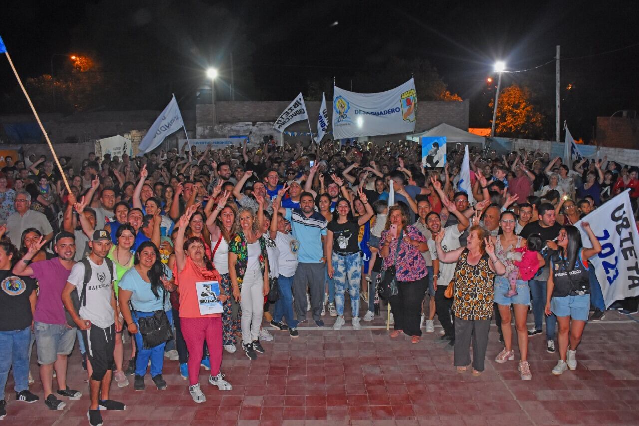 Acto del PJ en La Paz.