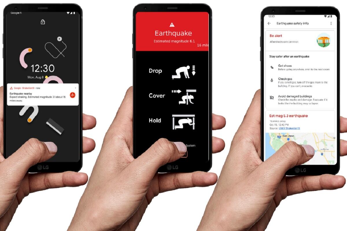 Sistema de alertas de terremotos de Google funciona en teléfonos Android
