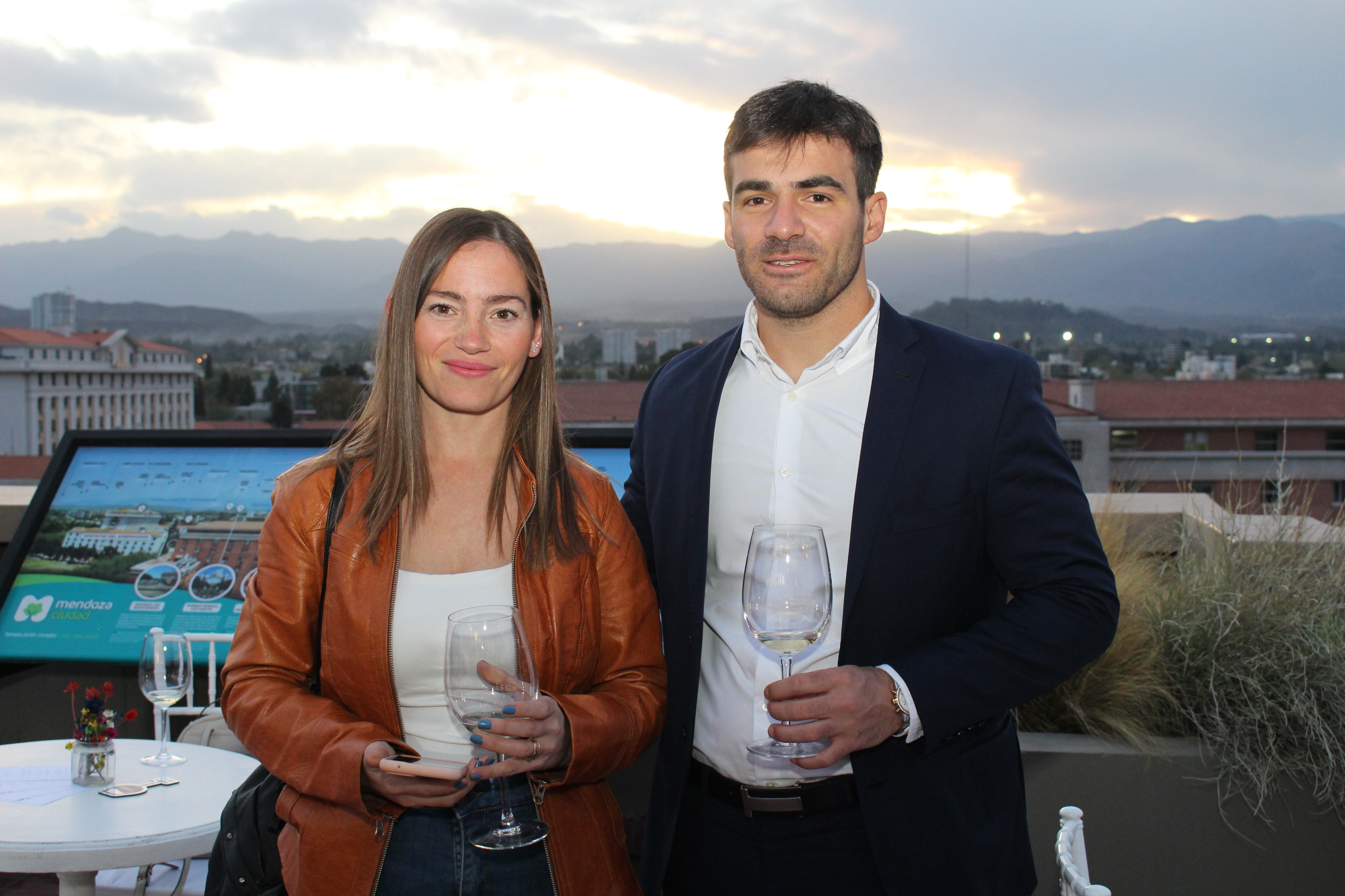 Victoria Zabek y Joaquín Barbera.