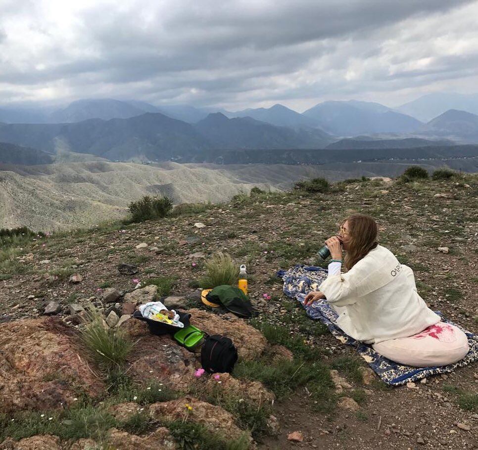 Las fotos del viaje en motorhome de Boy Olmi y Carola Reyna por Mendoza.