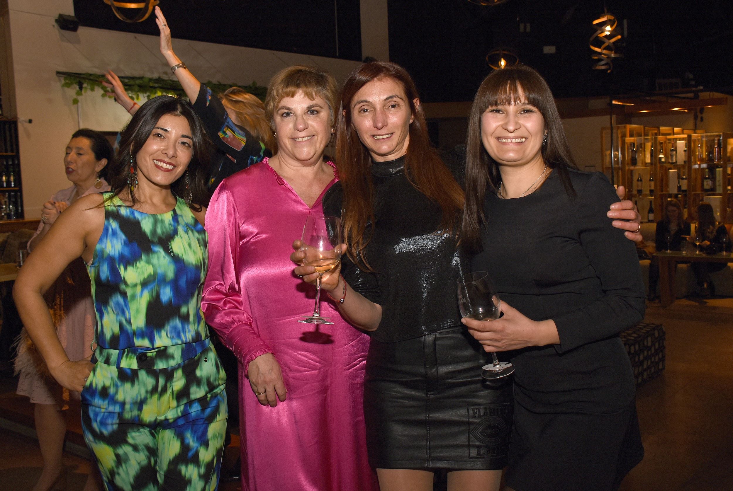 Gabriela Arriagada, Alejandra Alonso, Carolina Sosa y Lucía Ariza