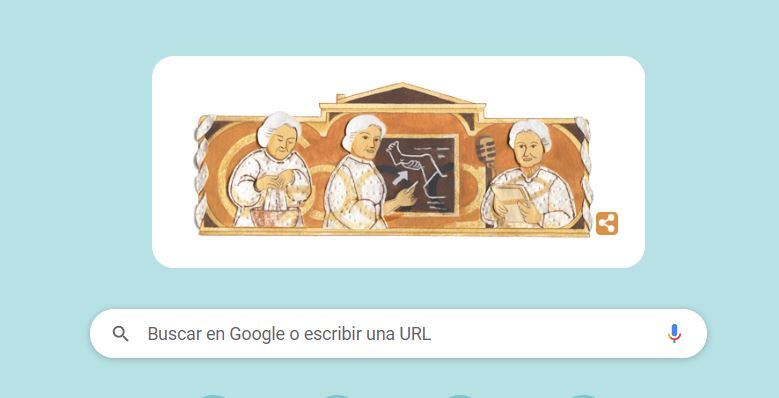 Elizabeth Kenny fu homenajeada en el doodle de Google.