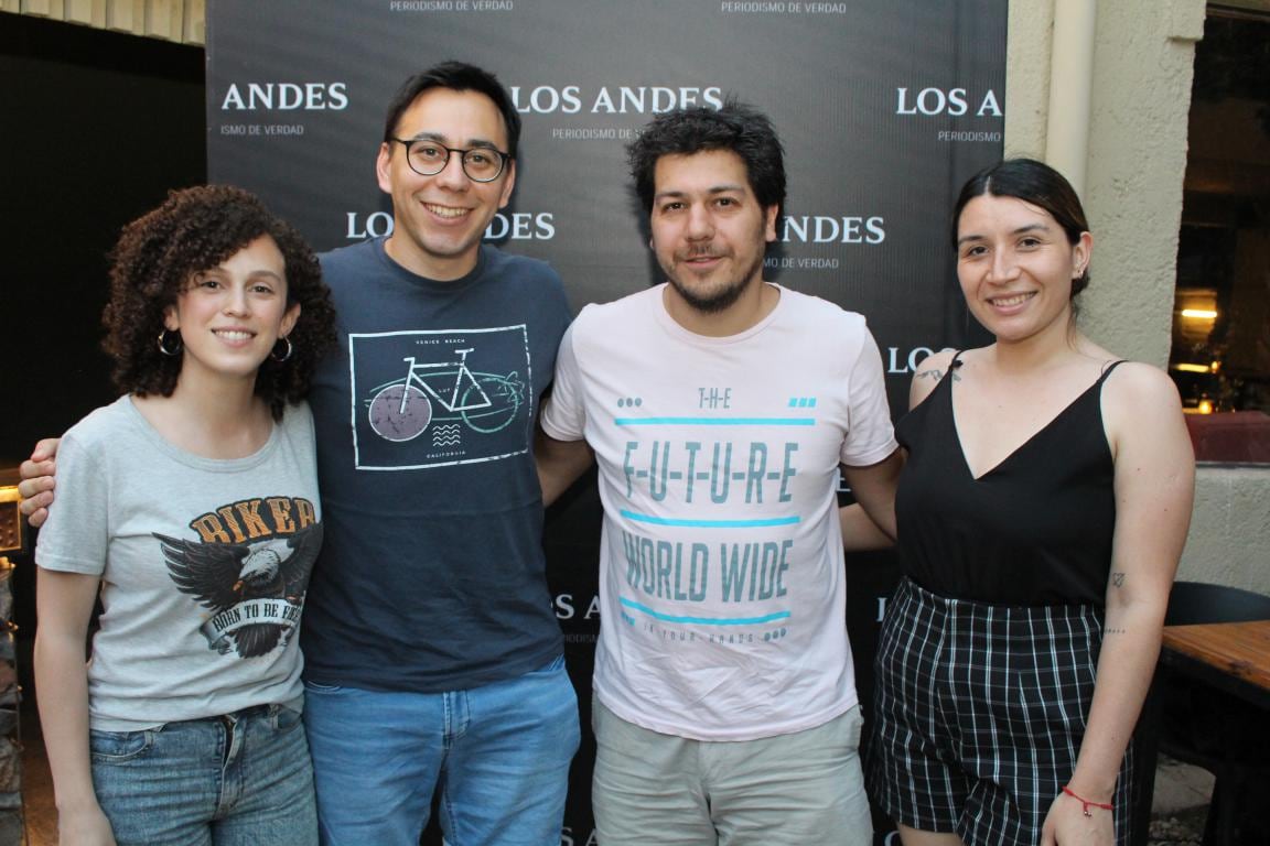 Carla Franco, Hugo Olivero, Alejandro Sulía y jennifer Bravo y