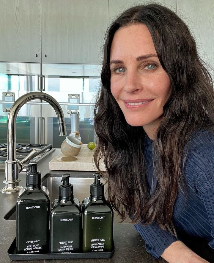 Así se ve hoy Courteney Cox